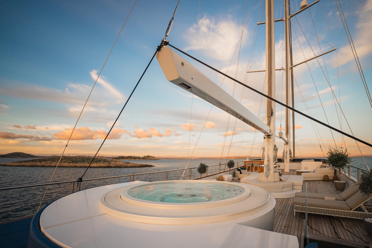 Cabin on Maxita, a Gulet Motoryacht yacht at Split, Croatia