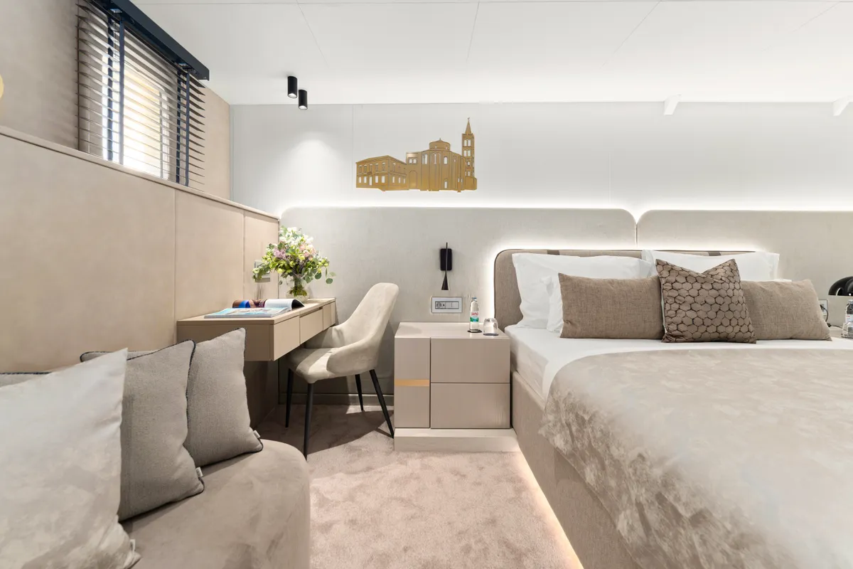 Cabin on Maxita, a Gulet Motoryacht yacht at Split, Croatia