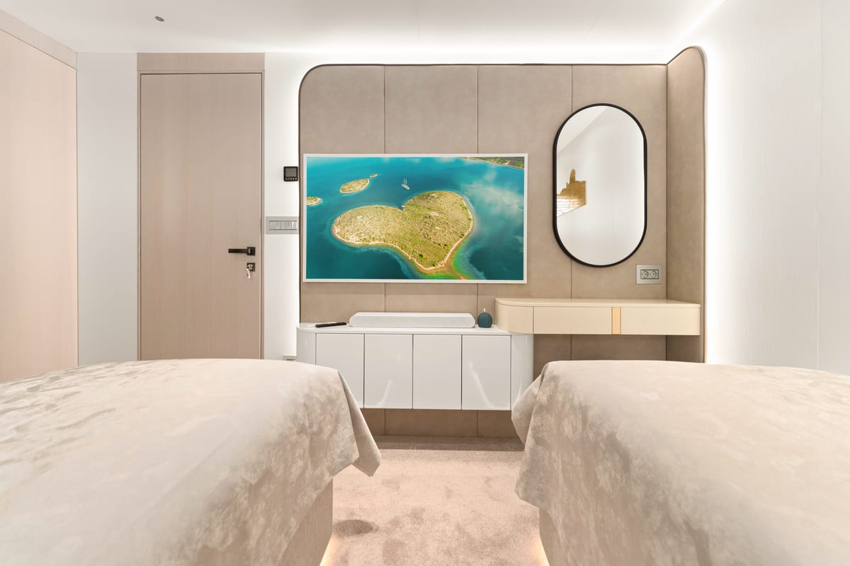 Cabin on Maxita, a Gulet Motoryacht yacht at Split, Croatia