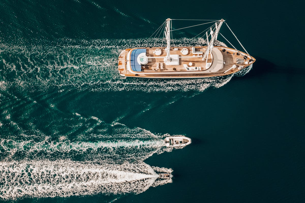 Exterior view of Maxita, a Gulet Motoryacht yacht at Split, Croatia