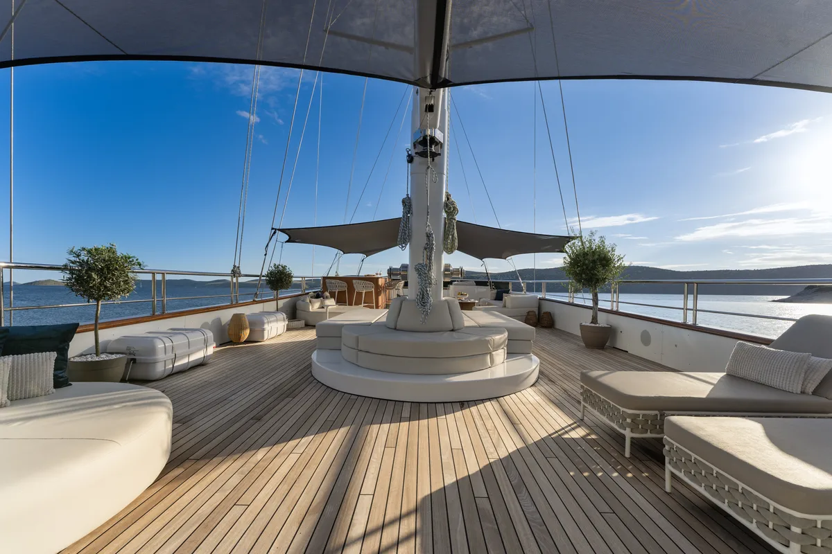 Exterior view of Maxita, a Gulet Motoryacht yacht at Split, Croatia