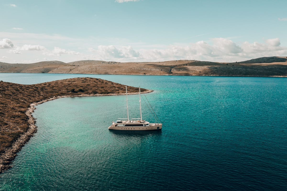 Exterior view of Maxita, a Gulet Motoryacht yacht at Split, Croatia