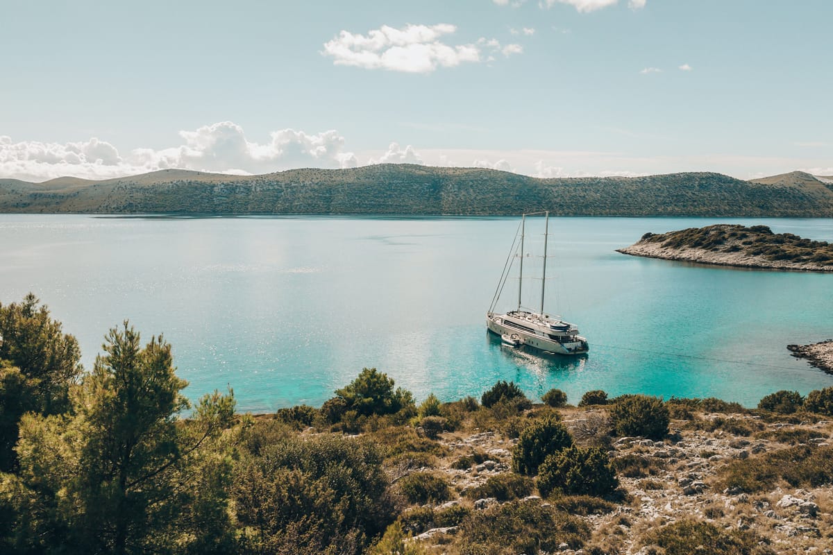 Exterior view of Maxita, a Gulet Motoryacht yacht at Split, Croatia