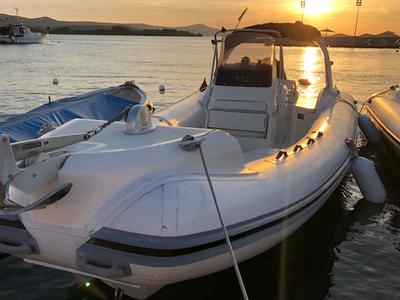 Exterior view of King 720, a Nuova Jolly Marine King 720 Extreme rib at Grad Biograd na Moru, Croatia