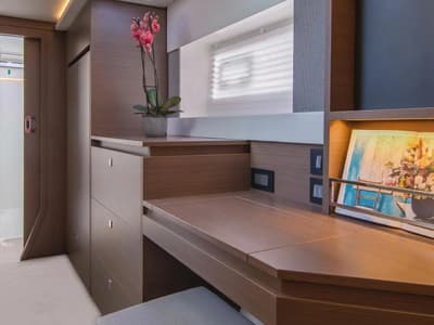 Cabin on Moorings 4200/3 Exclusive Plus, a Leopard 42 catamaran at La Paz, Mexico