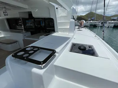 Sand Dollar, a Lagoon 46 catamaran at Road Town, British Virgin Islands