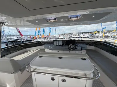 Salon of Infinity I, a Aquila Yachts Aquila 50 Yacht catamaran at Pirovac, Croatia