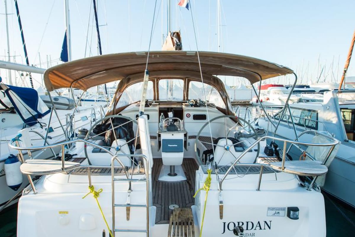 Jordan, a Elan 434 Impression sailboat at Grad Biograd na Moru, Croatia