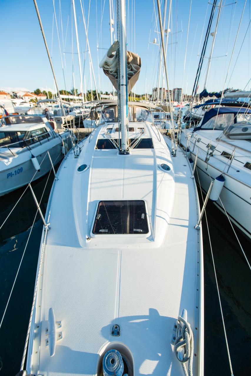 Jordan, a Elan 434 Impression sailboat at Grad Biograd na Moru, Croatia