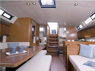 Alboran Gin Fizz, a Beneteau Oceanis 45 sailboat at Elephant Butte Estates, United States