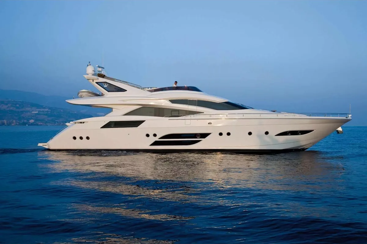 Why Not, a Dominator 78 yacht at Athens, Greece