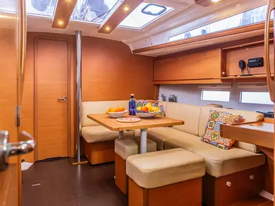 Sympathy Planet, a Dufour 390 GL sailboat at Palermo, Italy