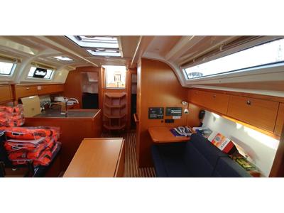 Salon of Alegria, a Bavaria Cruiser 37 sailboat at Općina Sukošan, Croatia