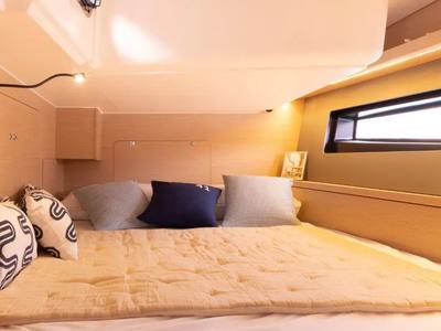 Cabin on Sunsail 41.3 Premium, a Dufour 41 sailboat at Road Town, British Virgin Islands