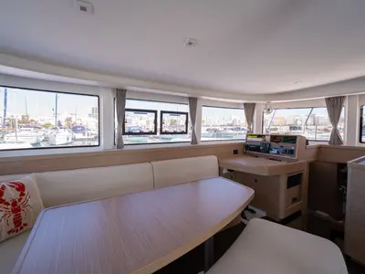 Don Selmi, a Lagoon Lagoon 42 catamaran at Ta' Xbiex, Malta