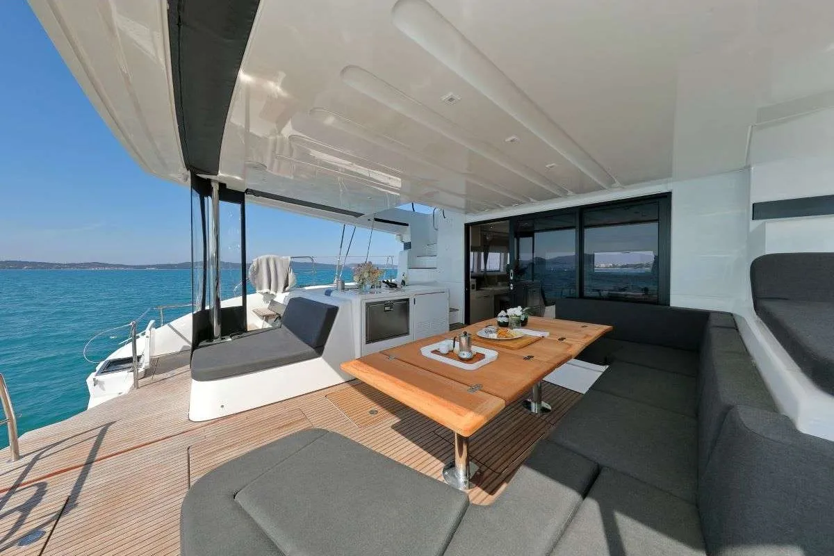 Cabin on Champagne Please, a Lagoon 55 catamaran at Grad Kaštela, Croatia