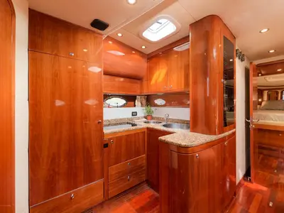 Galley of Lady Tania, a Dalla Pieta Yachts Dalla Pieta 48 yacht at Split, Croatia