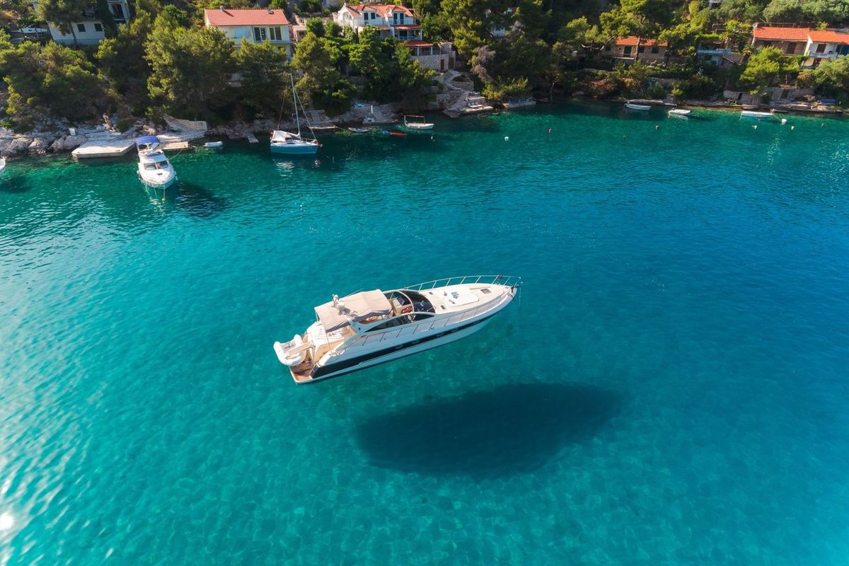 Exterior view of Lady Tania, a Dalla Pieta Yachts Dalla Pieta 48 yacht at Split, Croatia