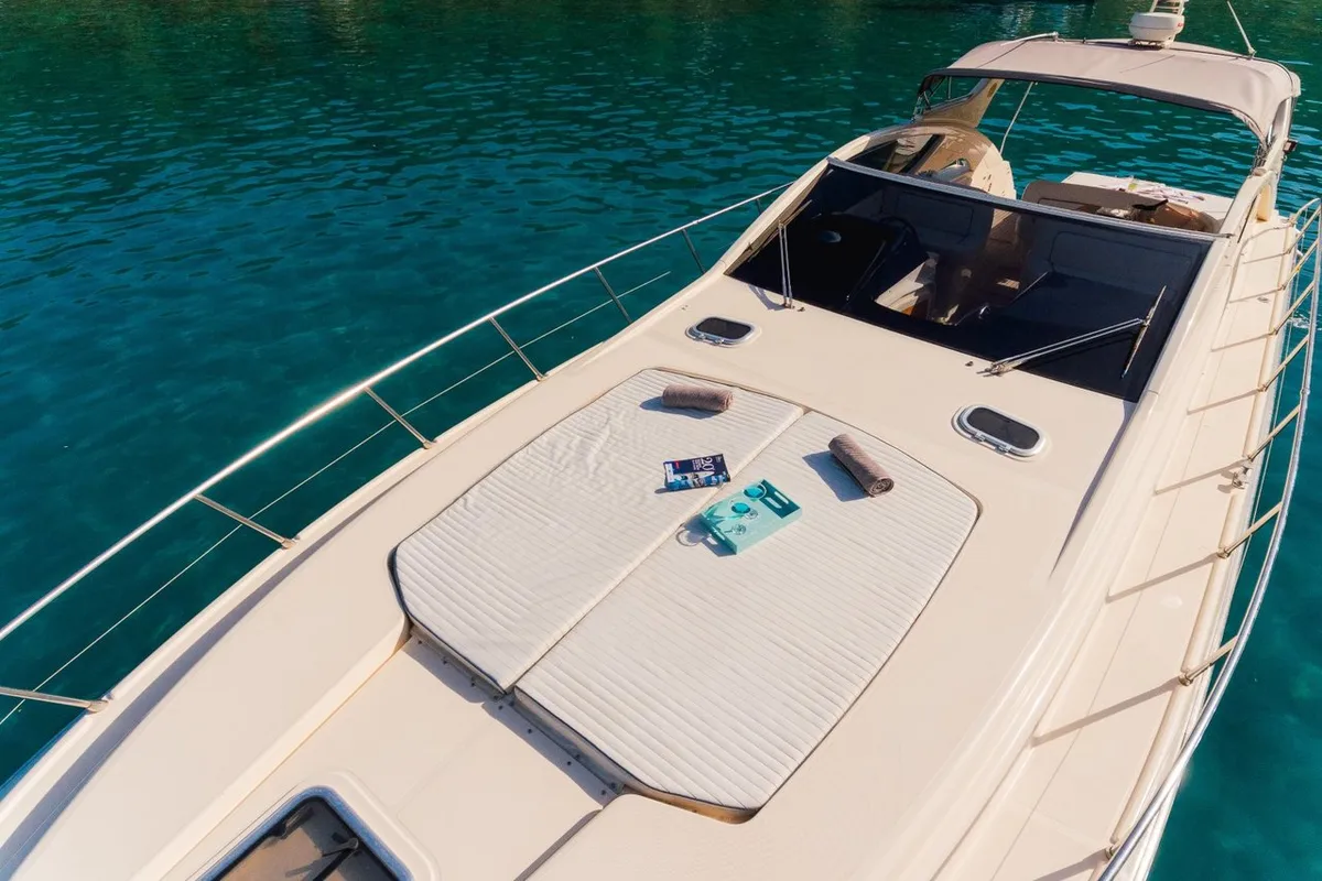 Deck of Lady Tania, a Dalla Pieta Yachts Dalla Pieta 48 yacht at Split, Croatia