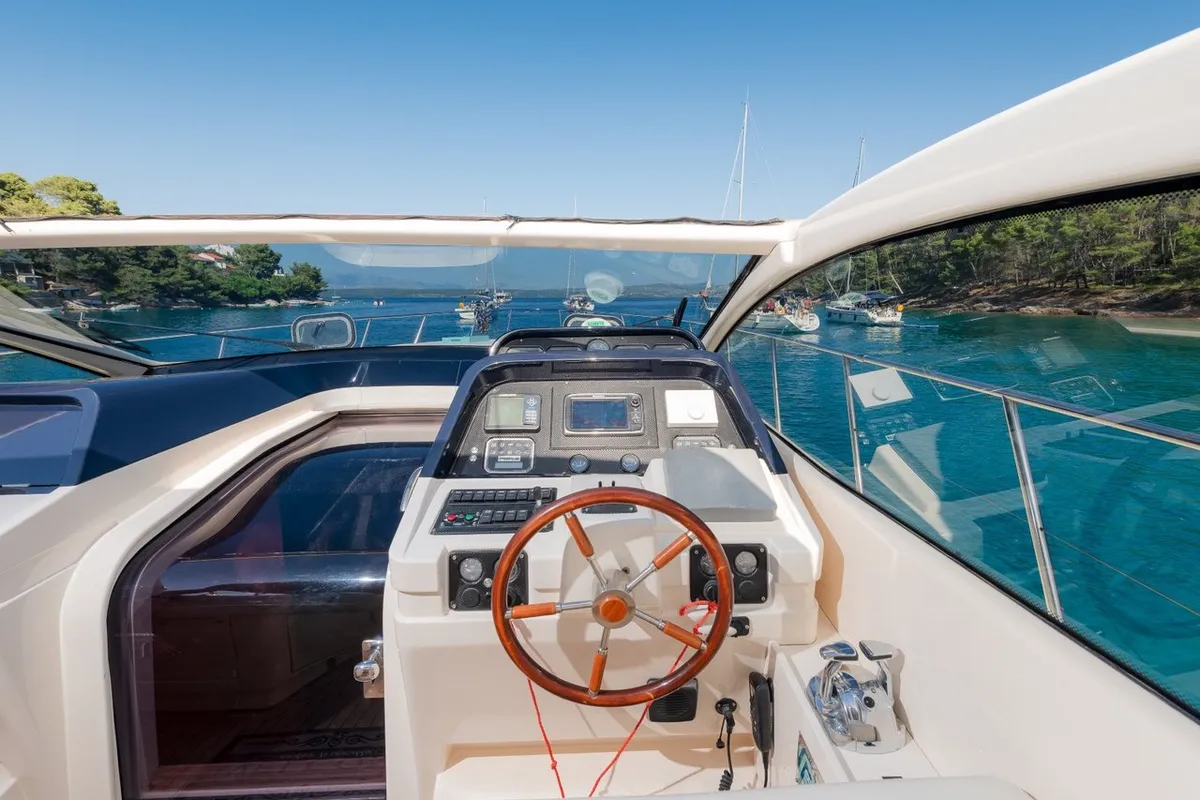 Cockpit of Lady Tania, a Dalla Pieta Yachts Dalla Pieta 48 yacht at Split, Croatia