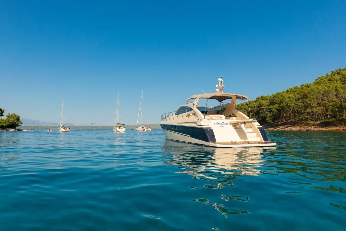 Exterior view of Lady Tania, a Dalla Pieta Yachts Dalla Pieta 48 yacht at Split, Croatia