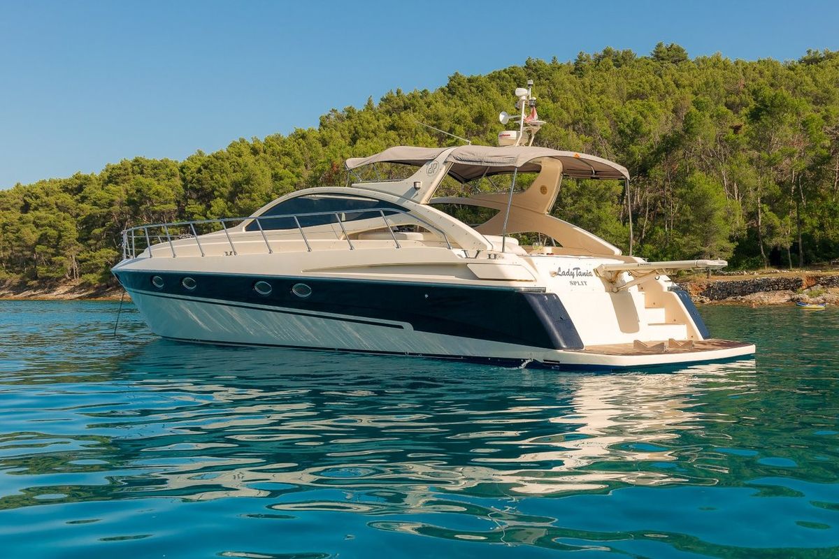 Exterior view of Lady Tania, a Dalla Pieta Yachts Dalla Pieta 48 yacht at Split, Croatia