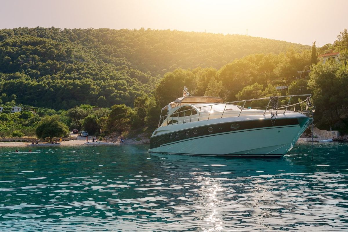 Exterior view of Lady Tania, a Dalla Pieta Yachts Dalla Pieta 48 yacht at Split, Croatia
