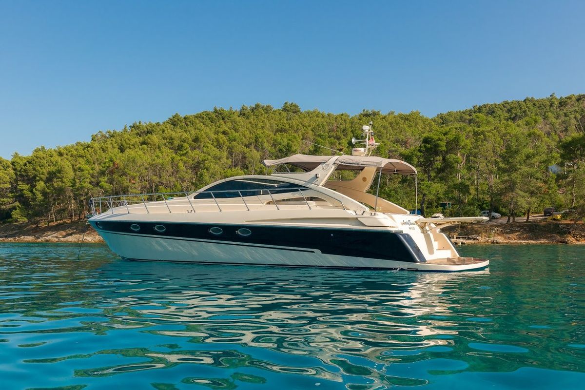 Exterior view of Lady Tania, a Dalla Pieta Yachts Dalla Pieta 48 yacht at Split, Croatia