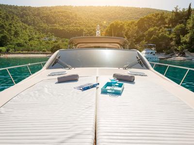 Cockpit of Lady Tania, a Dalla Pieta Yachts Dalla Pieta 48 yacht at Split, Croatia