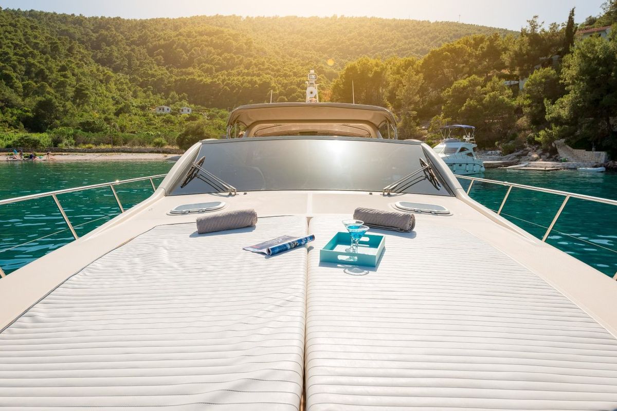 Cockpit of Lady Tania, a Dalla Pieta Yachts Dalla Pieta 48 yacht at Split, Croatia