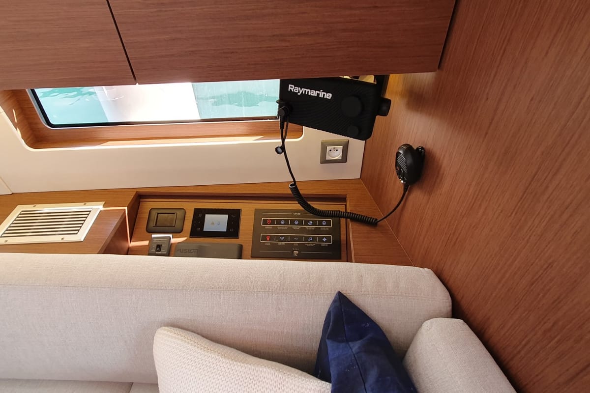Dommie, a Beneteau Oceanis 46.1 sailboat at Split, Croatia