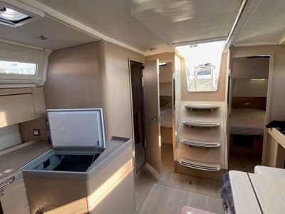Galley of La Mer, a Beneteau Oceanis 40.1 sailboat at Athens, Greece