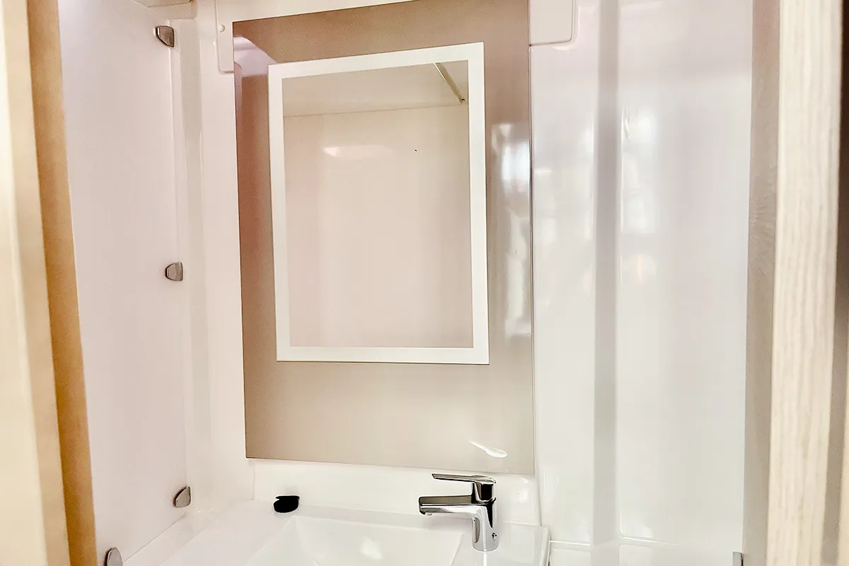 Barnacle, a Fountaine Pajot Isla 40 catamaran at Seychelles, Eden Island Marina, Seychelles