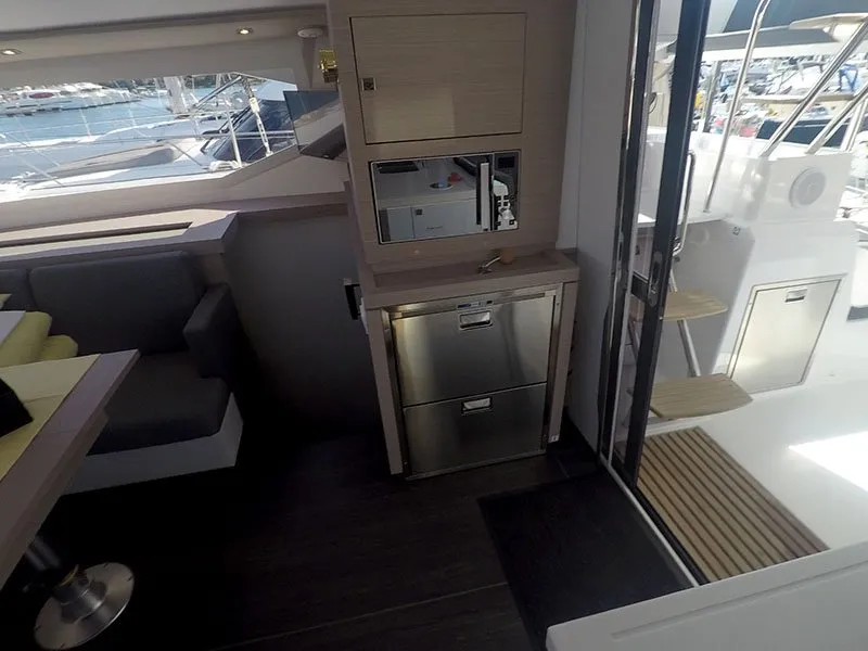 Cabin on Imagine, a Fountaine Pajot Astrea 42 catamaran at Grad Šibenik, Croatia