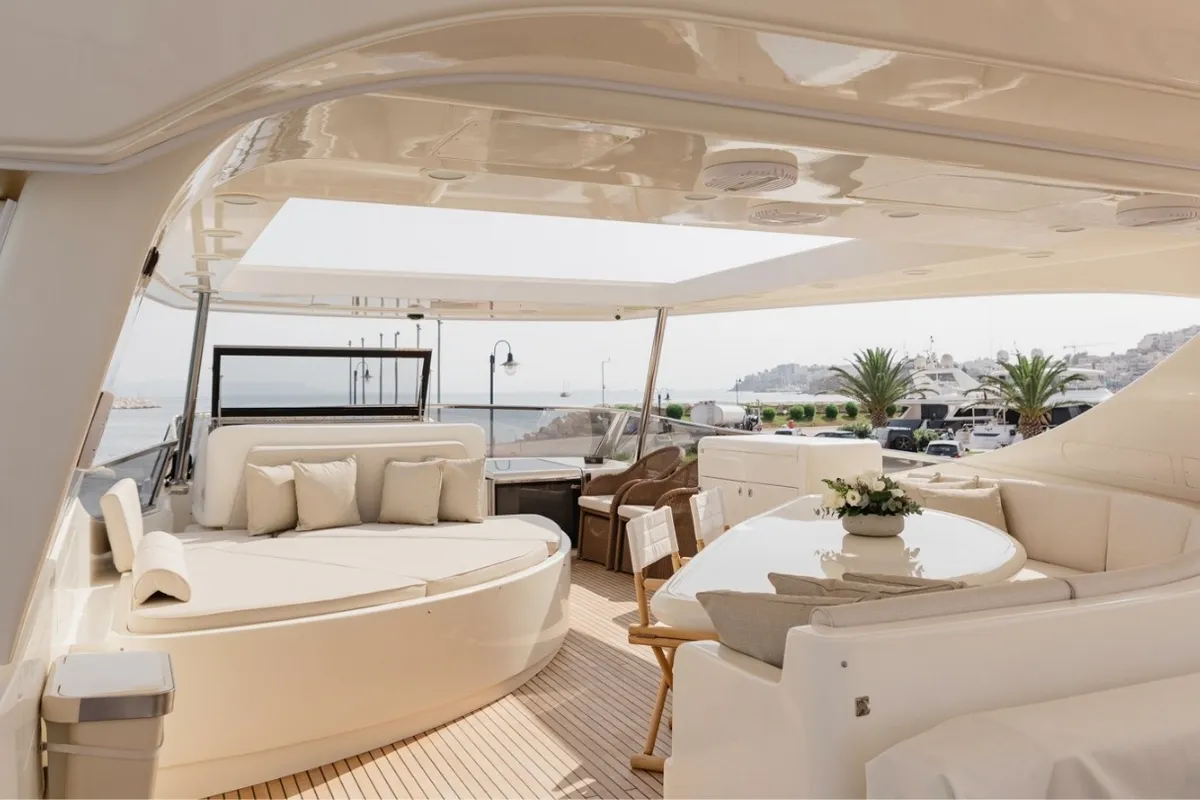 Star Link, a Falcon Yachts Falcon 90 yacht at Athens, Greece
