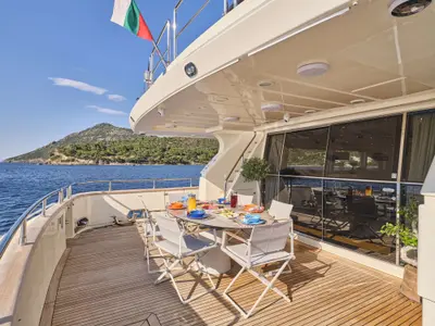 Star Link, a Falcon Yachts Falcon 90 yacht at Athens, Greece