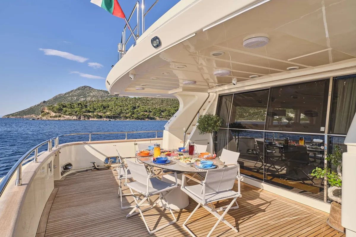 Star Link, a Falcon Yachts Falcon 90 yacht at Athens, Greece