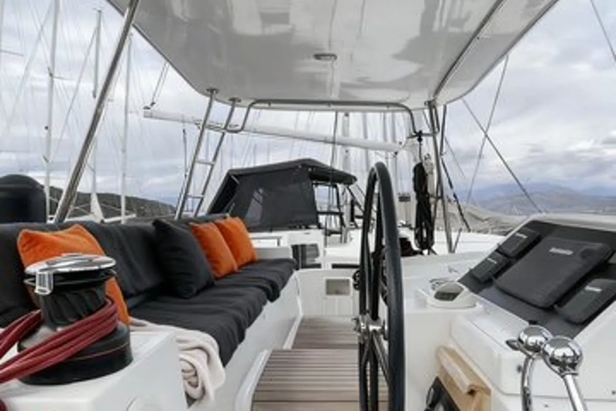 Loft, a catamaran at Fethiye, Turkey