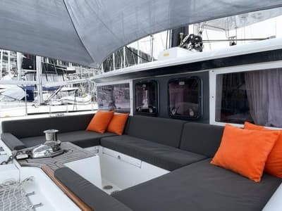 Loft, a catamaran at Fethiye, Turkey