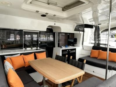 Loft, a catamaran at Fethiye, Turkey