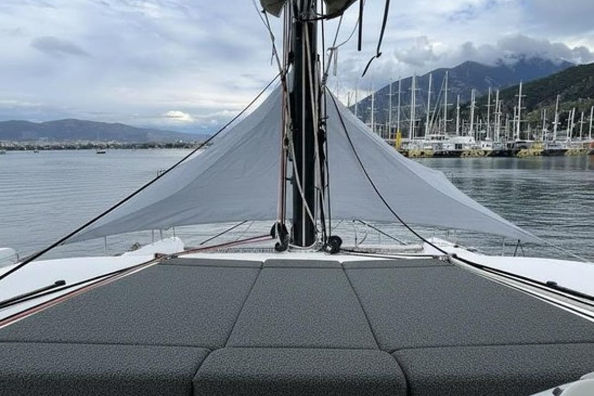 Loft, a catamaran at Fethiye, Turkey