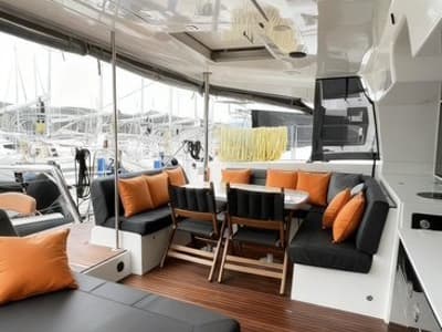 Loft, a catamaran at Fethiye, Turkey
