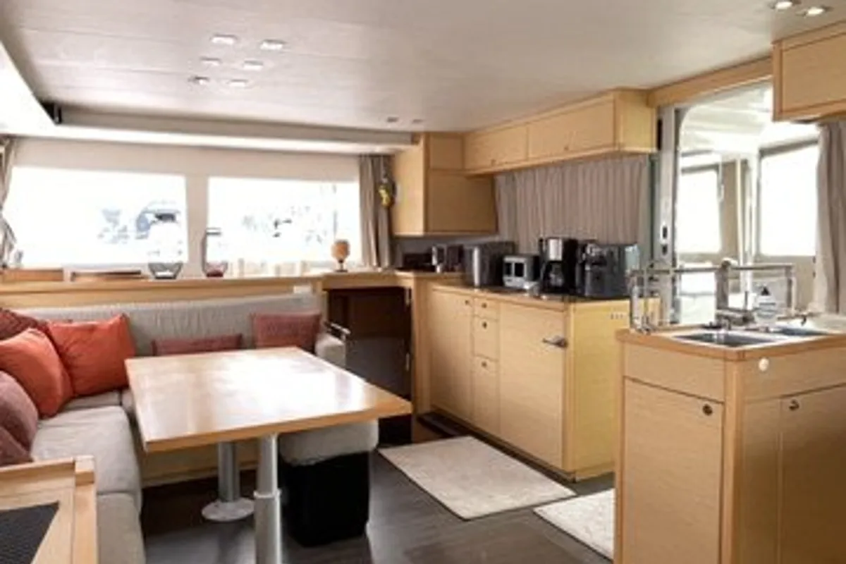 Loft, a catamaran at Fethiye, Turkey