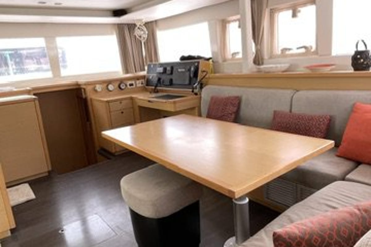 Loft, a catamaran at Fethiye, Turkey
