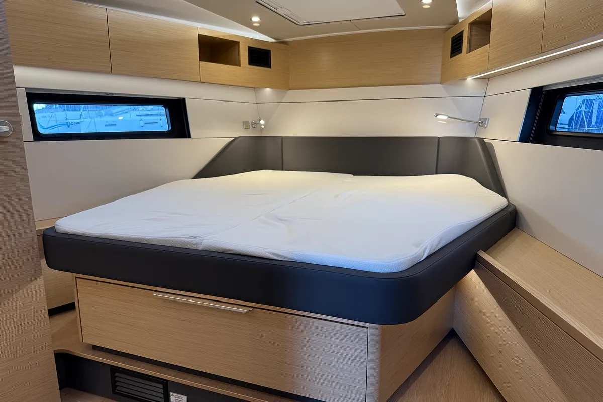 Cabin on Amari, a Hanse Yachts Hanse 460 sailboat at Općina Rogoznica, Croatia