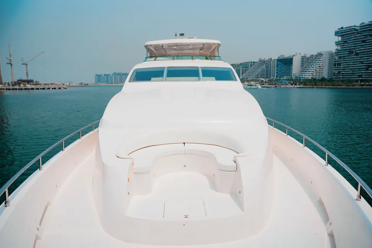 X35, a Luxury Luxury Motor Yacht yacht at Dubai Harbour, United Arab Emirates