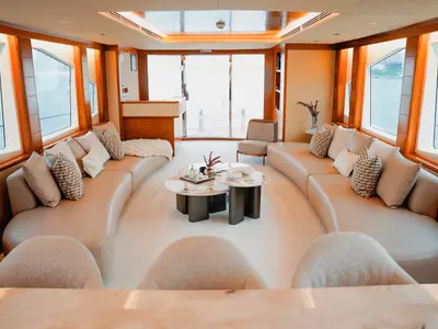 X35, a Luxury Luxury Motor Yacht yacht at Dubai Harbour, United Arab Emirates