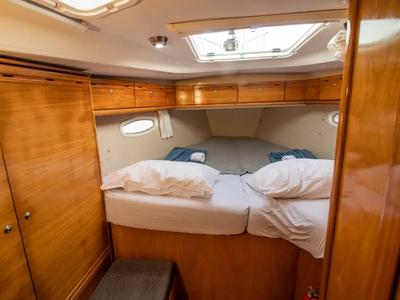 Cabin on Paolo, a Bavaria 50 sailboat at Municipal Unit of Lefkada, Greece