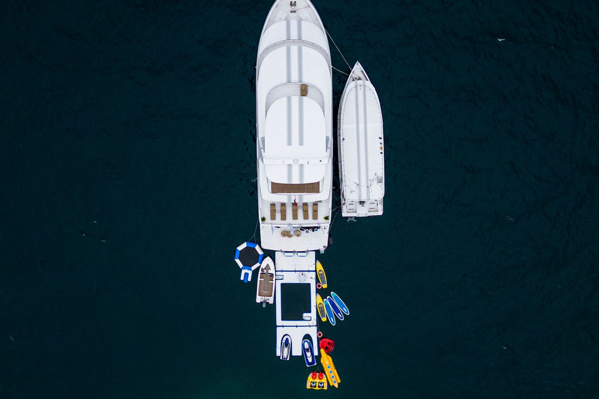 Exterior view of Alice, a Gulet Luxury Motor Yacht yacht at Malé, Maldives