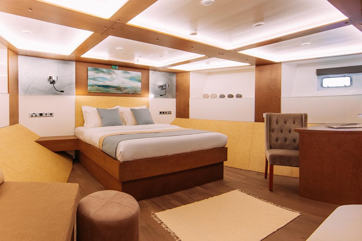 Cabin on Alice, a Gulet Luxury Motor Yacht yacht at Malé, Maldives